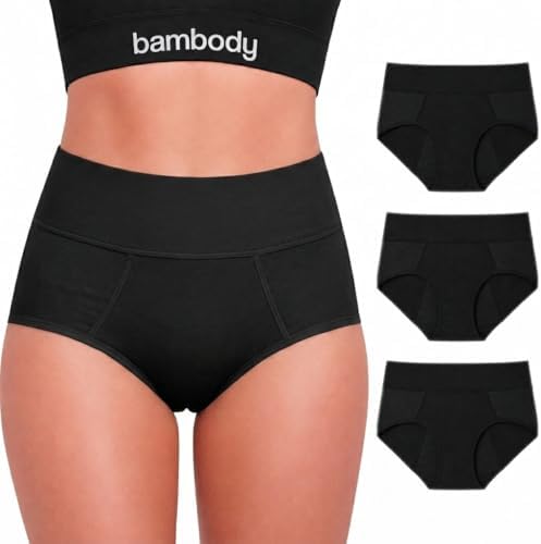 Bambody Absorbent Period Panties (Black)