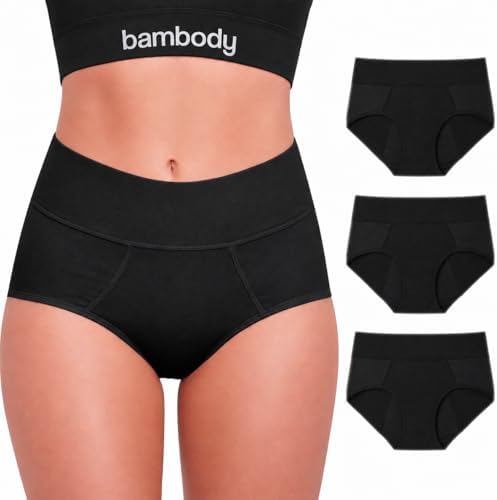 Bambody Absorbent Period Panties (Black)